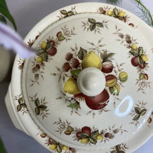 Vintage Crown Ducal 'Citrus' Vegetable Dish