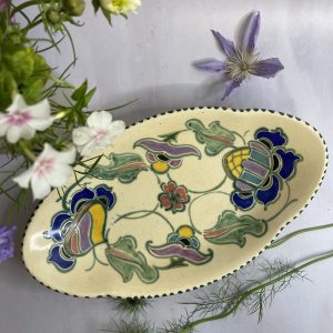 1950s Honiton Devon Pottery Serving Dish