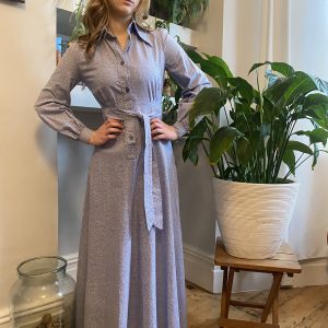 Highly Collectable 1970s Laura Ashley Made in Wales Shirt Dress