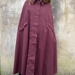 Burgundy Margit Bradt Cape