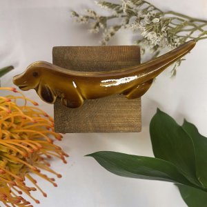 French Dachshund Brooch