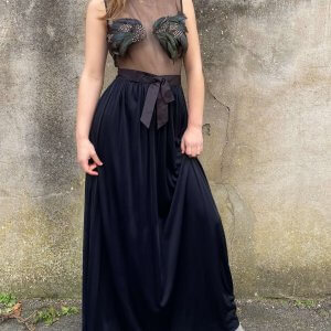 Jean Varon Feather Dress