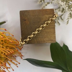 14 CARAT GOLD CHUNKY BRACELET