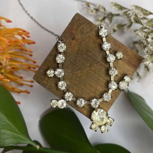 1940s/50s DIAMANTÉ NECKLACE