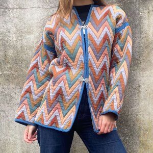 70s quilted jacket