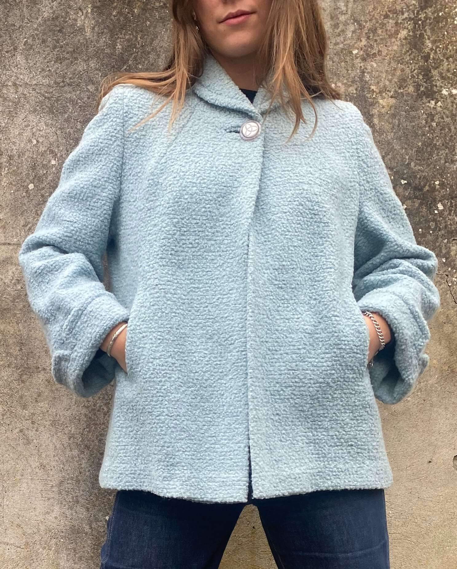 Blue Swing Jacket